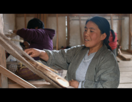 Nettle Fiber Weaving